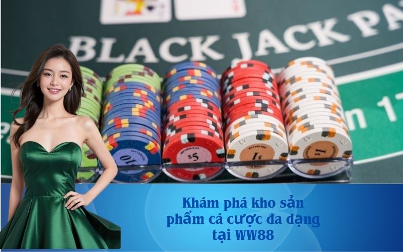 Khám phá kho sản phẩm cá cược đa dạng tại WW88