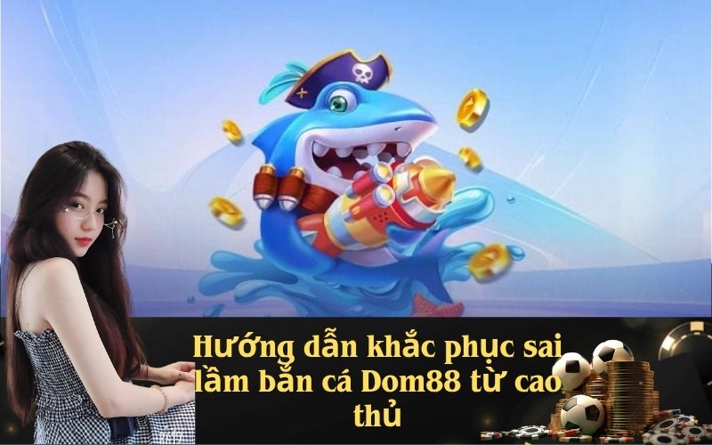 Hướng dẫn khắc phục sai lầm bắn cá Dom88 từ cao thủ